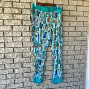 Little Sleepies Men’s Monsters Inc Printed Bamboo Pajama Pants Size 3X
